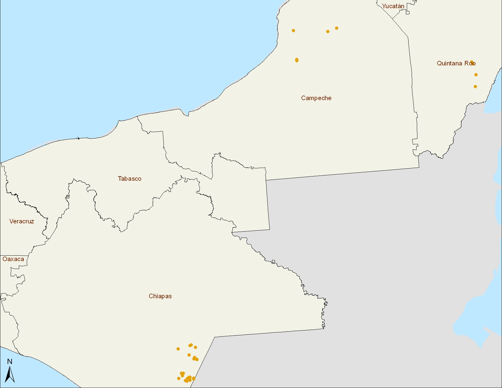 Mapa Jakalteko , Popti’, Abxub’al (jakalteko)